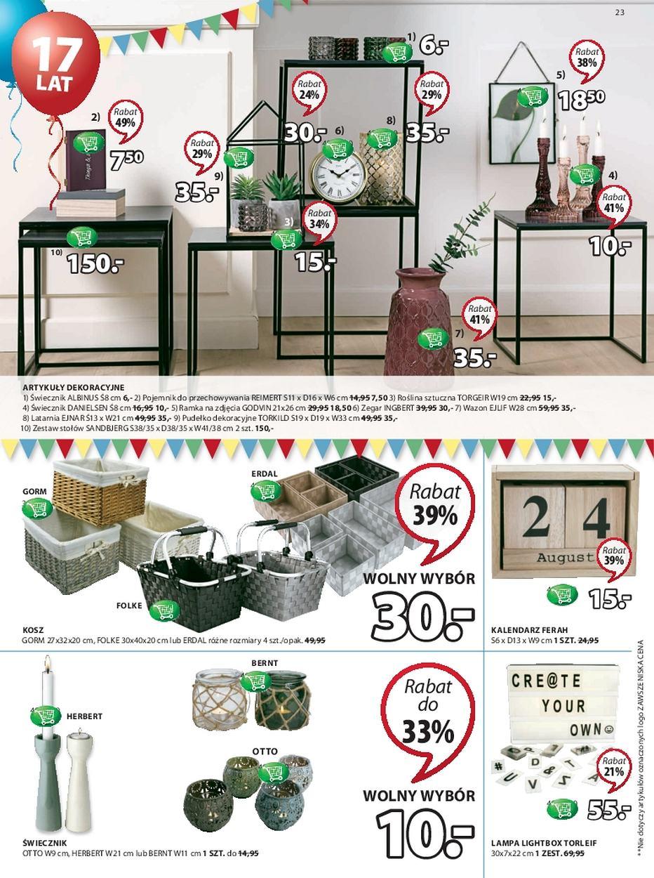 Gazetka promocyjna Jysk str. 23