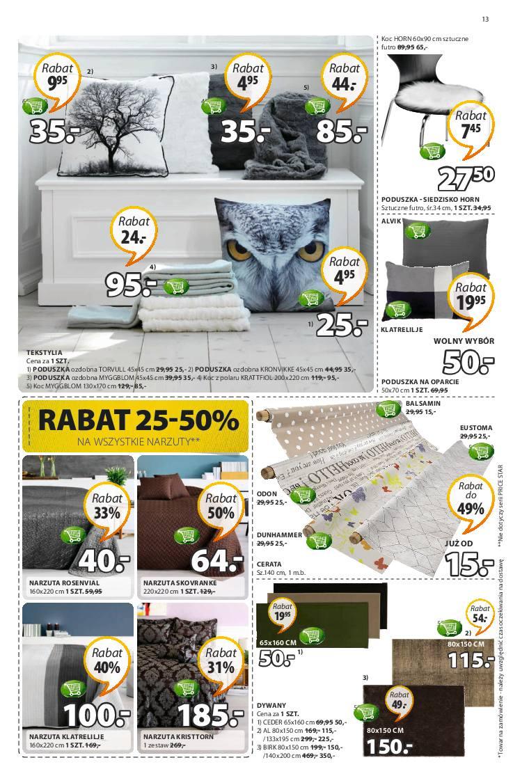 Gazetka promocyjna Jysk str. 13