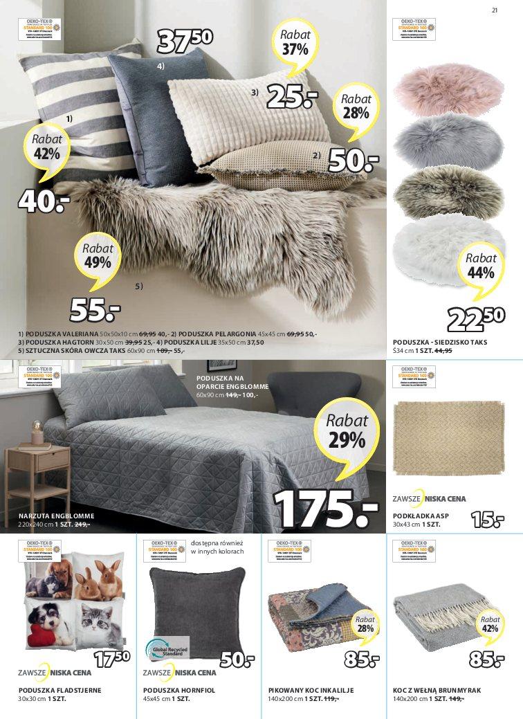 Gazetka promocyjna Jysk str. 21