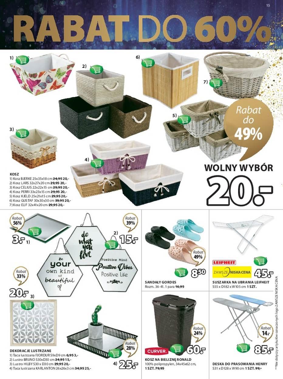 Gazetka promocyjna Jysk str. 15