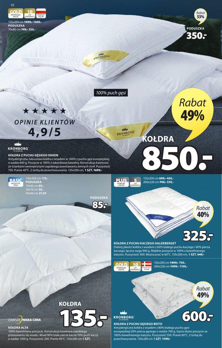 Gazetka promocyjna Jysk str. 10