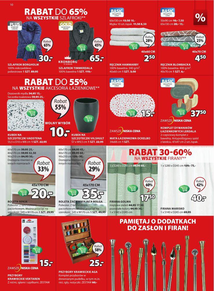 Gazetka promocyjna Jysk str. 10