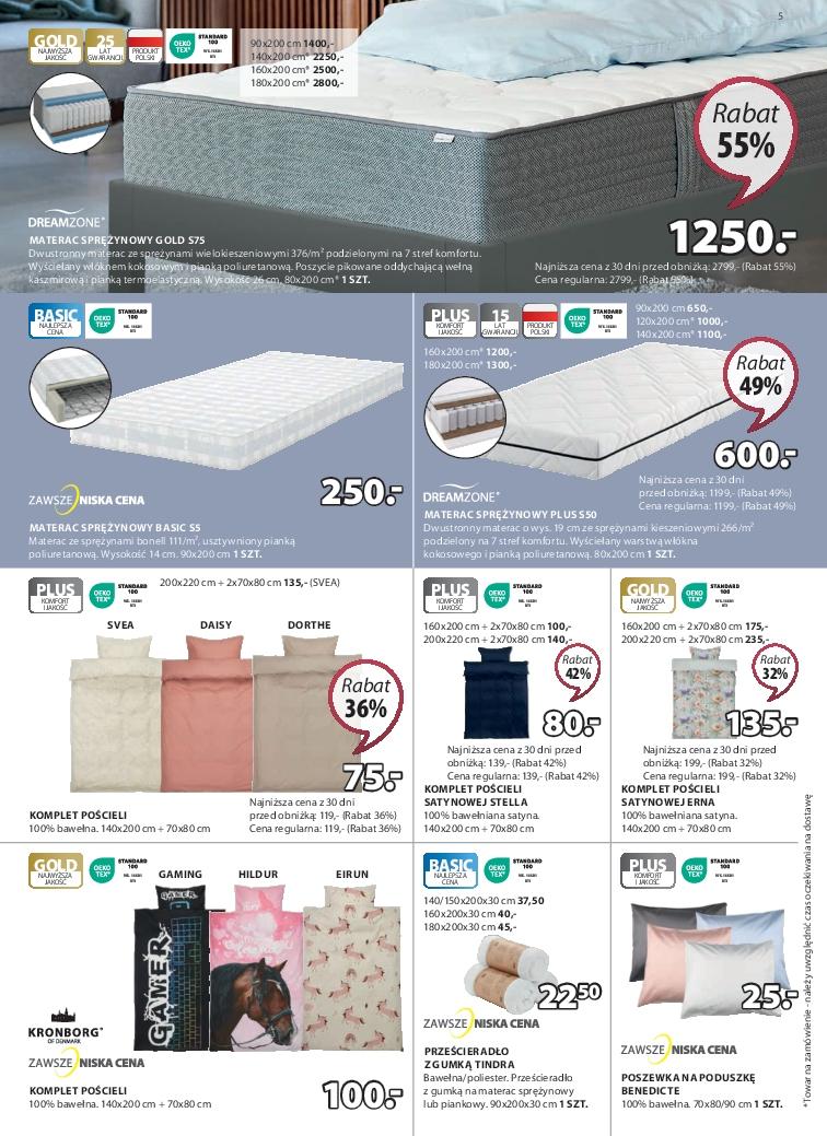 Gazetka promocyjna Jysk str. 5