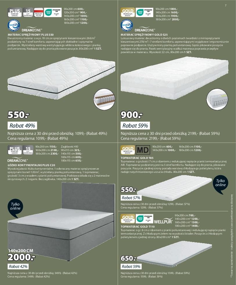 Gazetka promocyjna Jysk str. 7