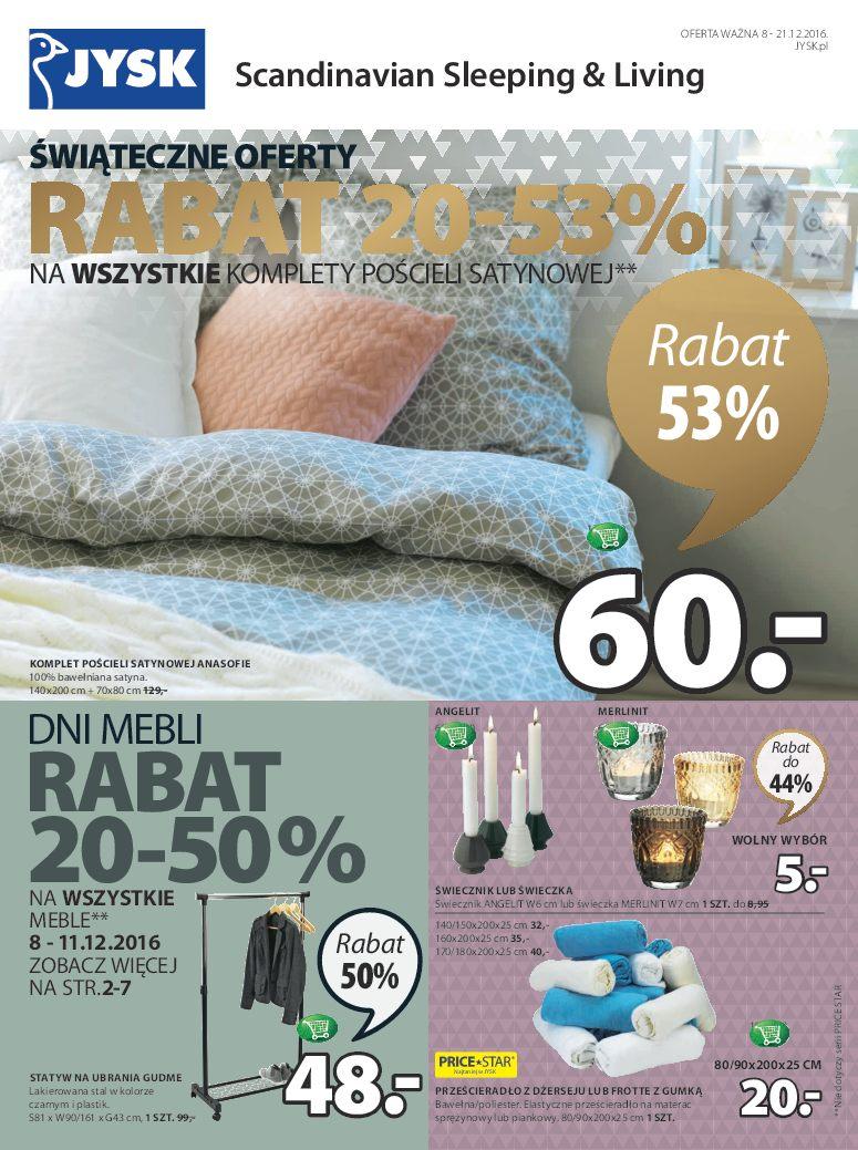 Gazetka promocyjna Jysk str. 1