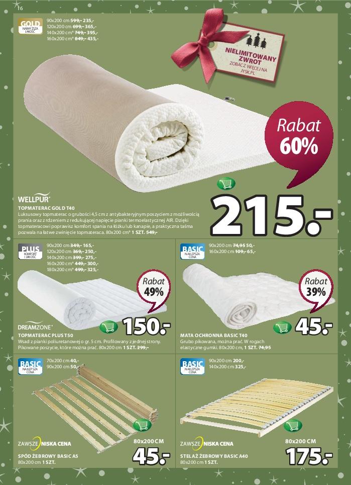 Gazetka promocyjna Jysk str. 16