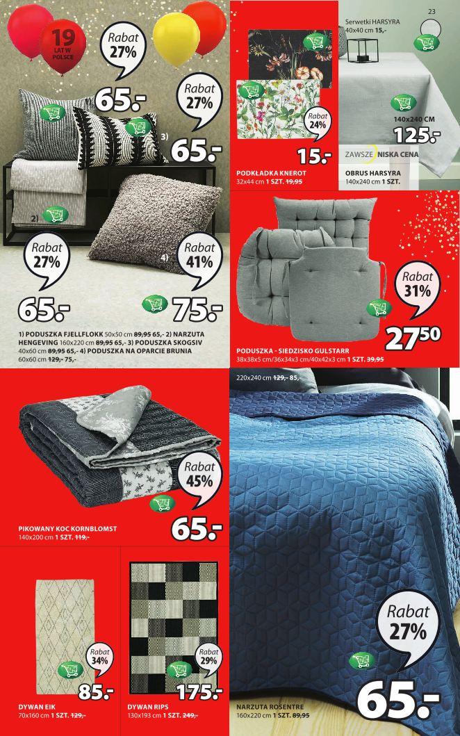 Gazetka promocyjna Jysk str. 23