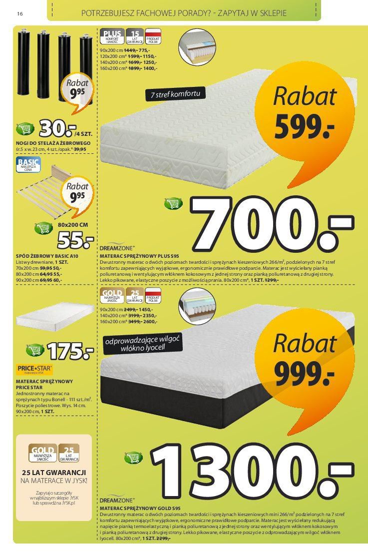 Gazetka promocyjna Jysk str. 16