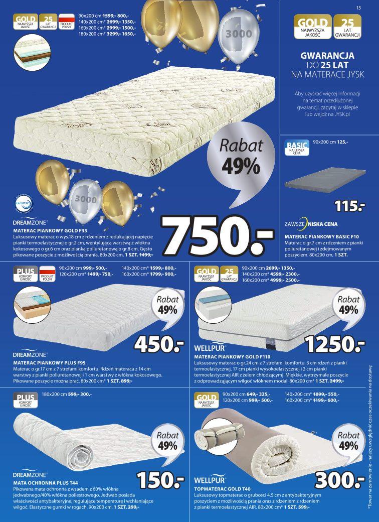 Gazetka promocyjna Jysk str. 15