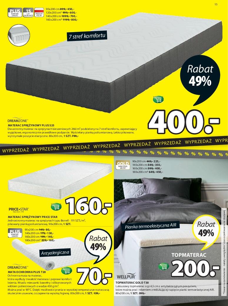 Gazetka promocyjna Jysk str. 15