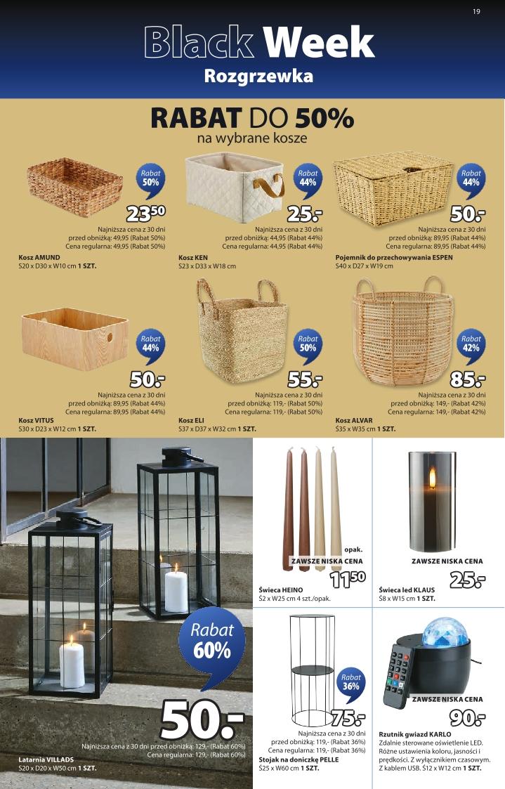 Gazetka promocyjna Jysk str. 19