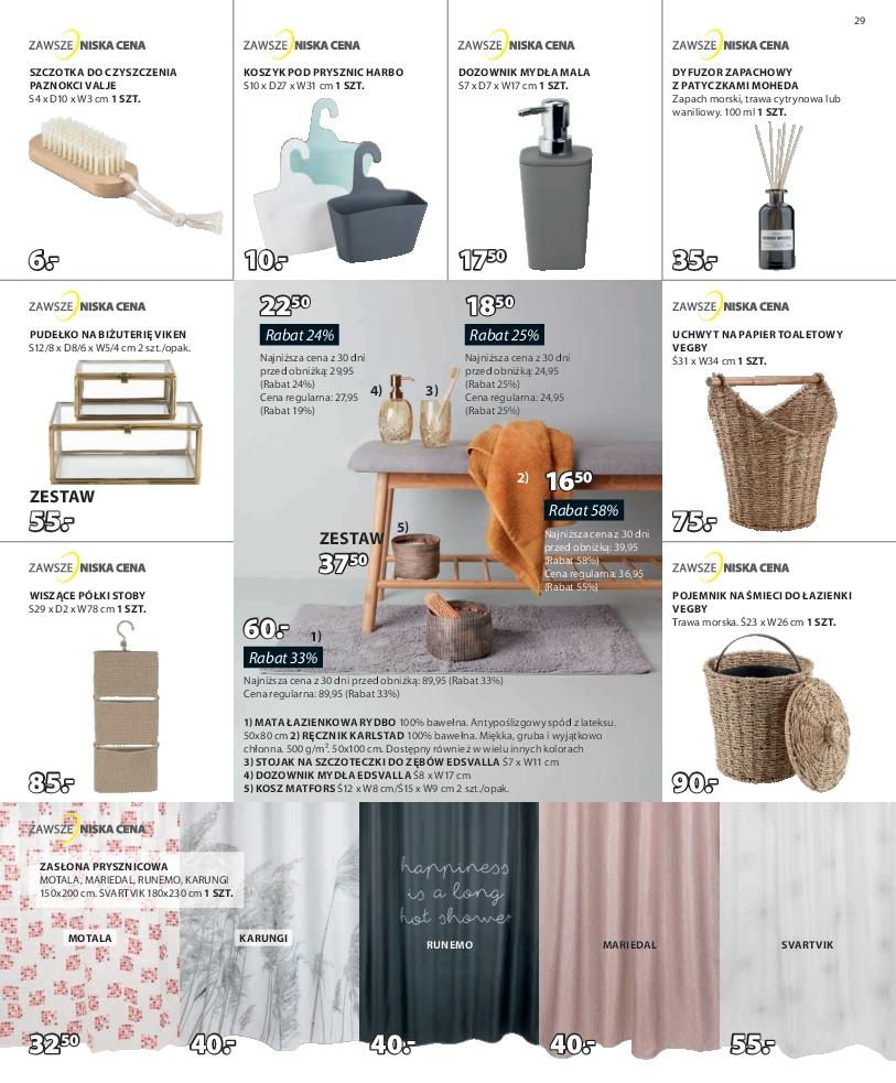 Gazetka promocyjna Jysk str. 29
