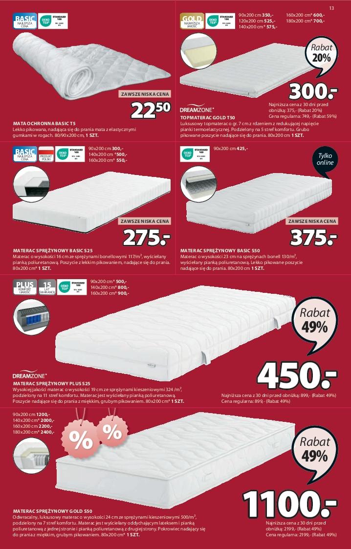 Gazetka promocyjna Jysk str. 13