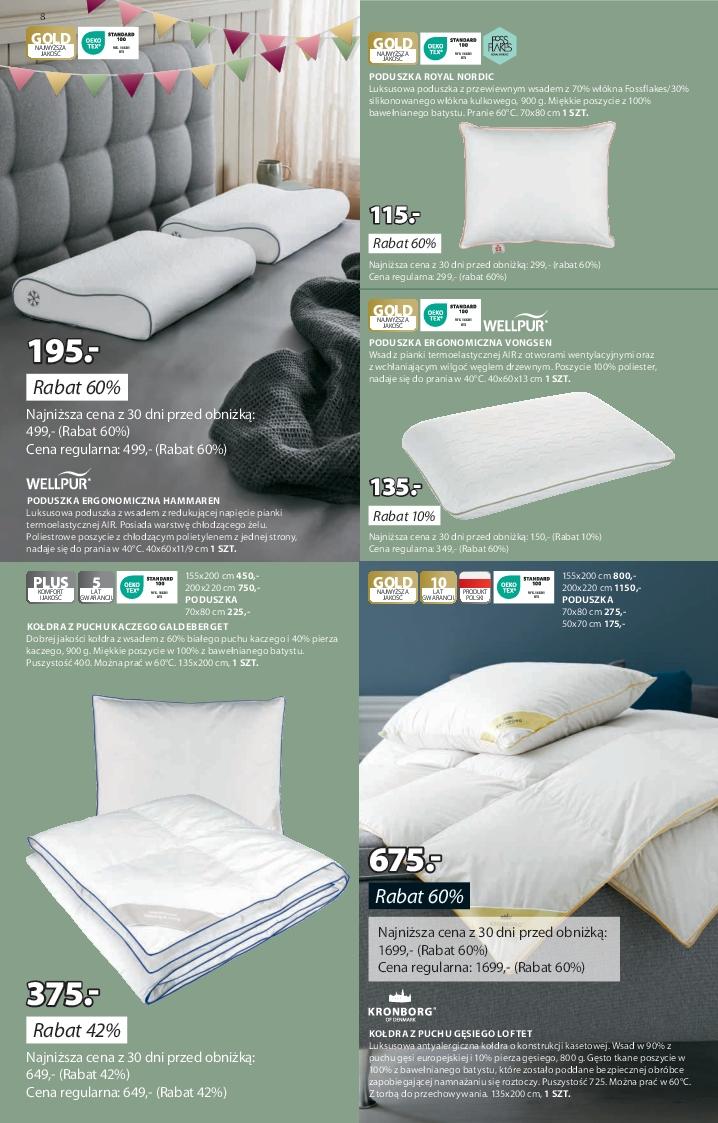 Gazetka promocyjna Jysk str. 8