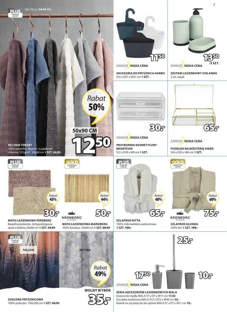 Gazetka promocyjna Jysk str. 5