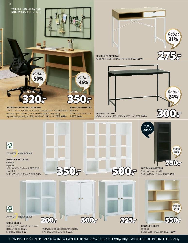 Gazetka promocyjna Jysk str. 12