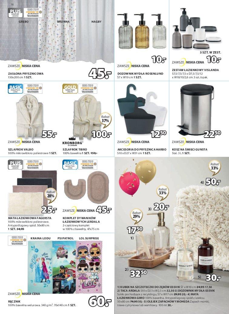 Gazetka promocyjna Jysk str. 16