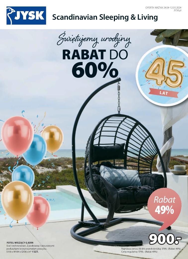 Gazetka promocyjna Jysk str. 1