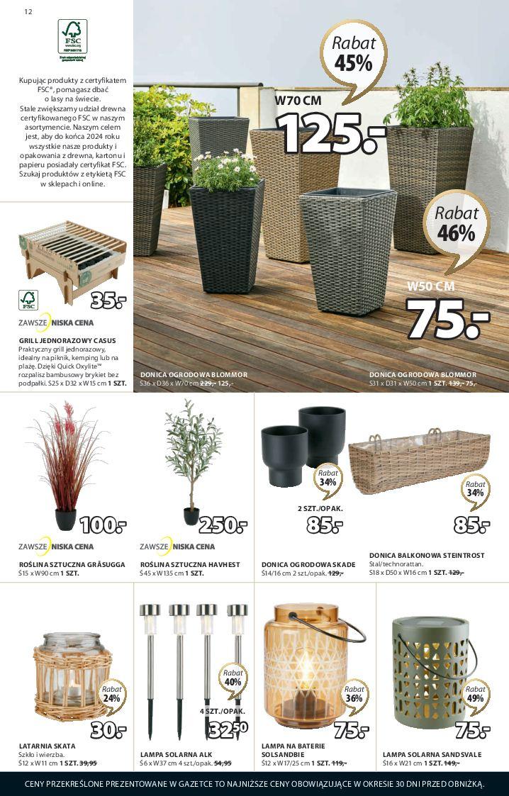 Gazetka promocyjna Jysk str. 12