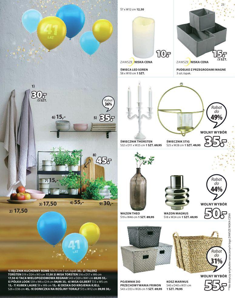 Gazetka promocyjna Jysk str. 23