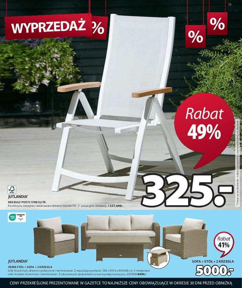 Gazetka promocyjna Jysk str. 13
