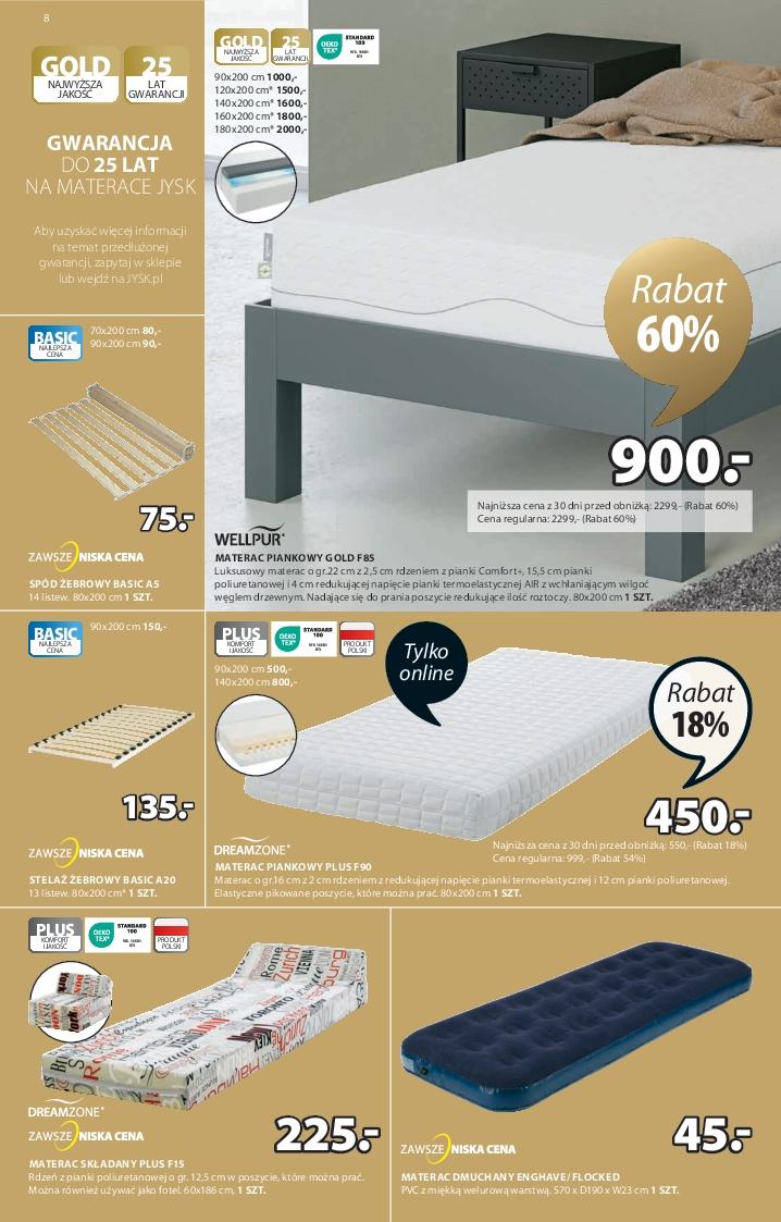 Gazetka promocyjna Jysk str. 8