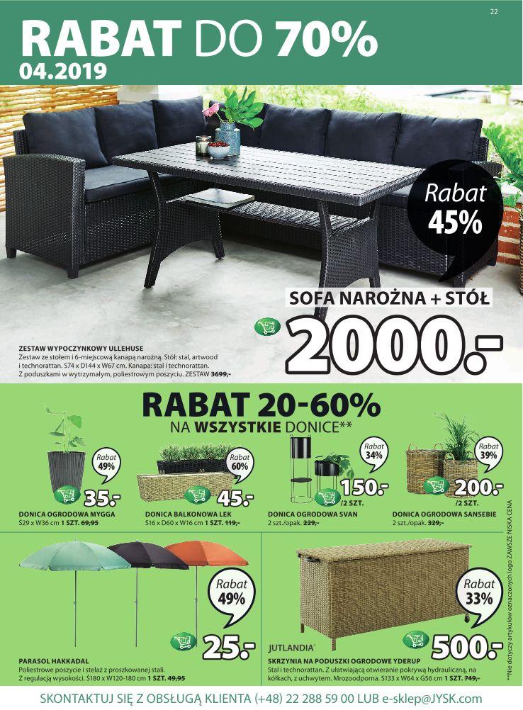 Gazetka promocyjna Jysk str. 23