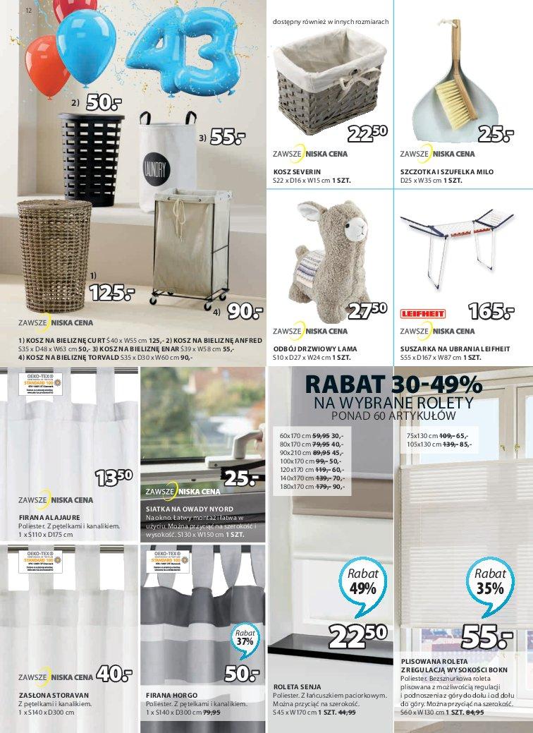 Gazetka promocyjna Jysk str. 12