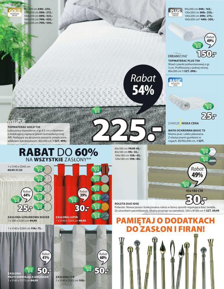Gazetka promocyjna Jysk str. 16