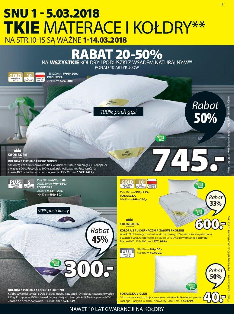 Gazetka promocyjna Jysk str. 13