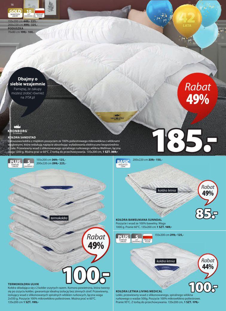 Gazetka promocyjna Jysk str. 16