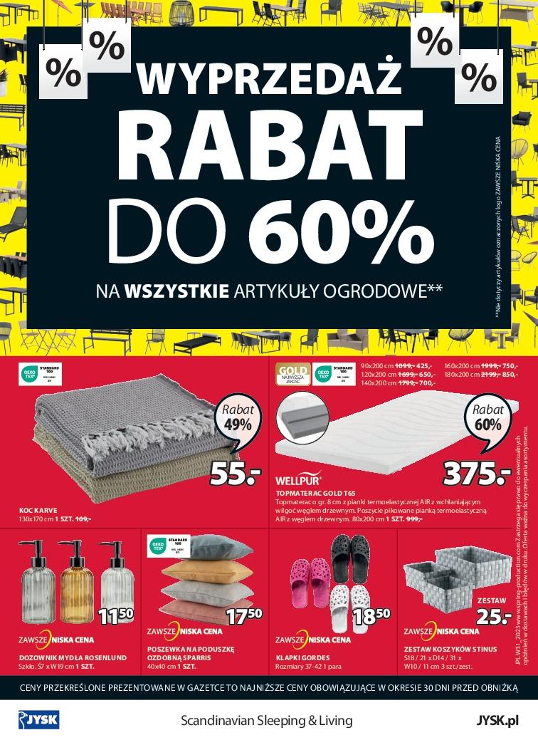 Gazetka promocyjna Jysk str. 16