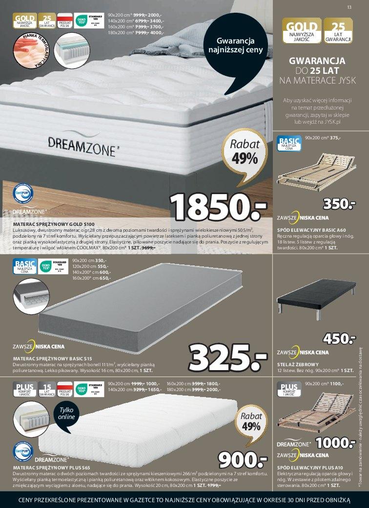 Gazetka promocyjna Jysk str. 13