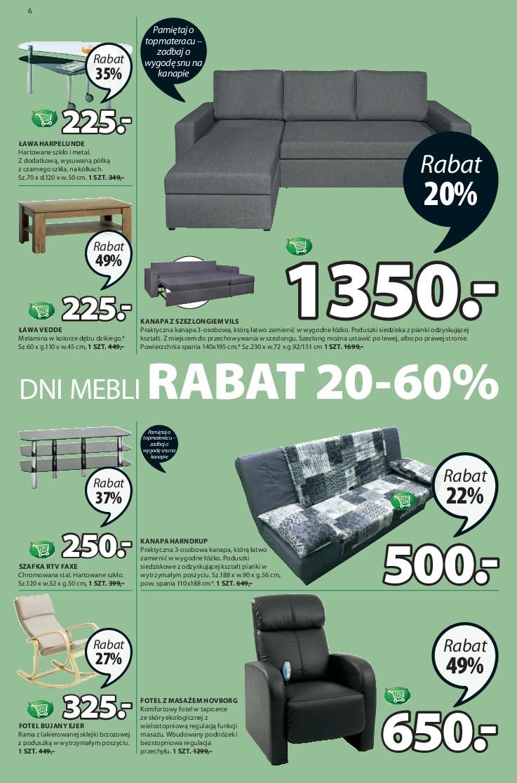 Gazetka promocyjna Jysk str. 6