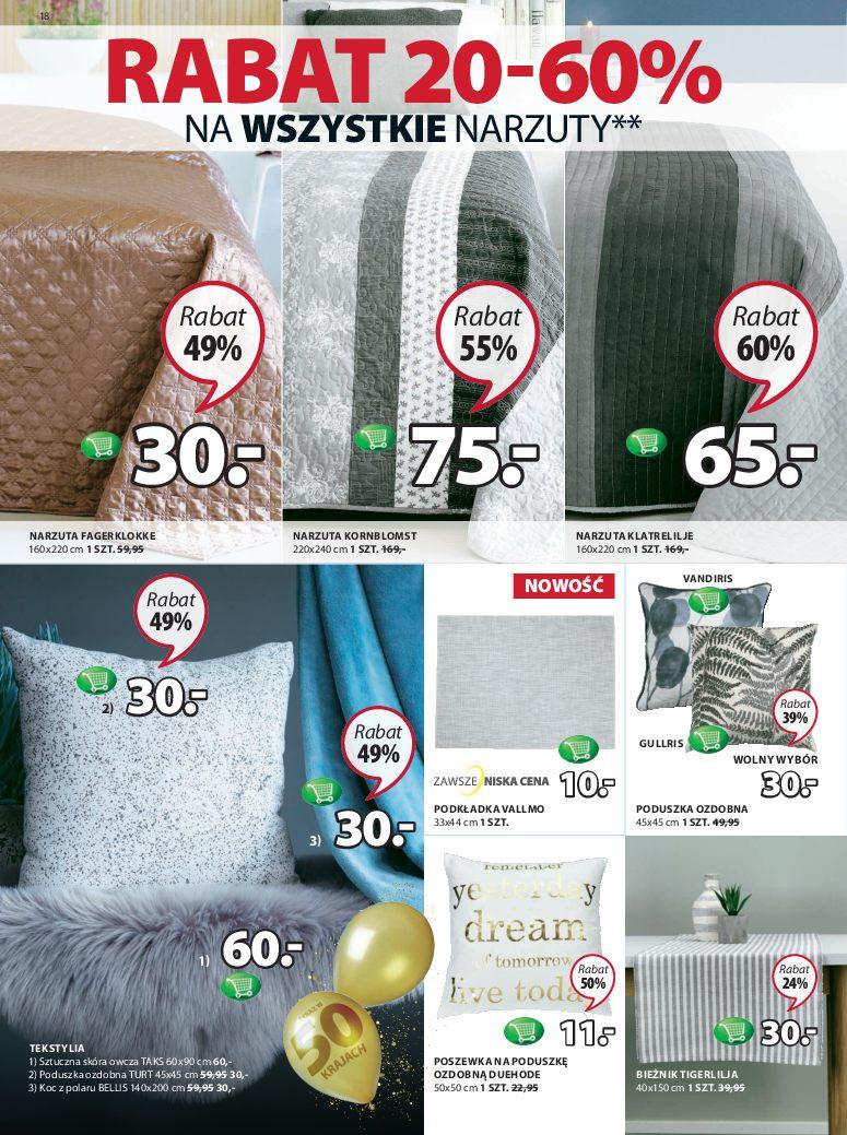 Gazetka promocyjna Jysk str. 18