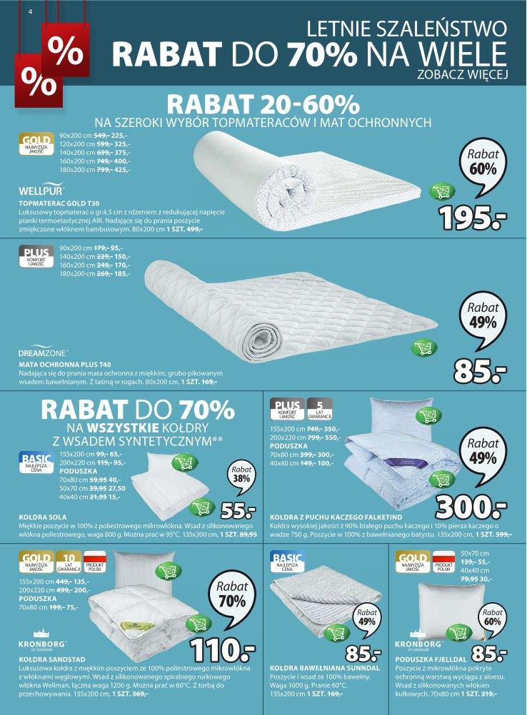 Gazetka promocyjna Jysk str. 4