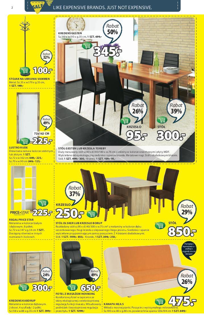 Gazetka promocyjna Jysk str. 2