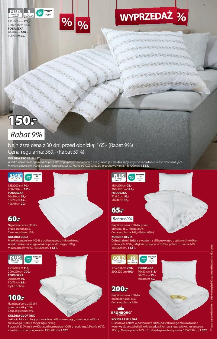 Gazetka promocyjna Jysk str. 9