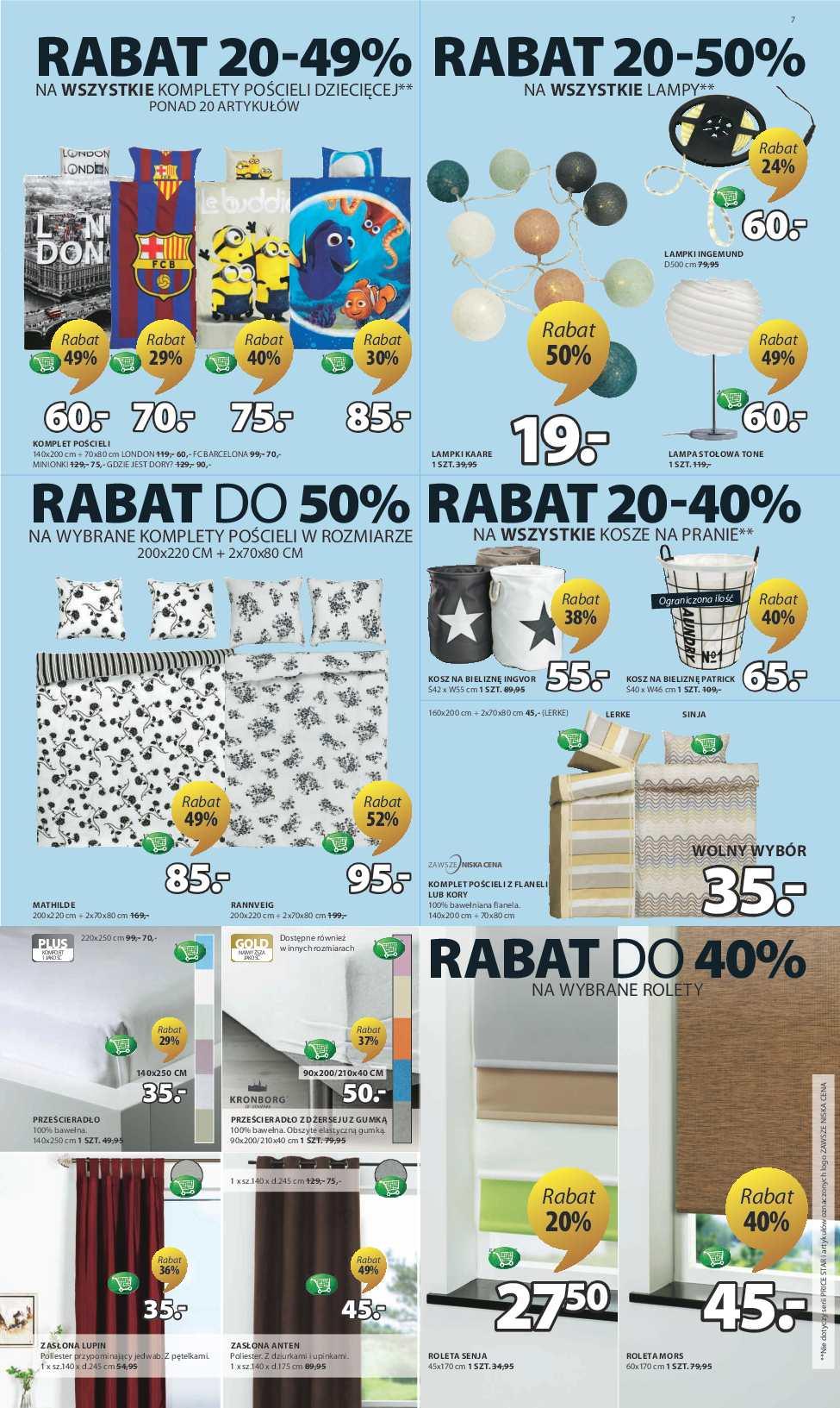 Gazetka promocyjna Jysk str. 7