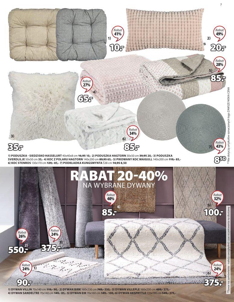 Gazetka promocyjna Jysk str. 7