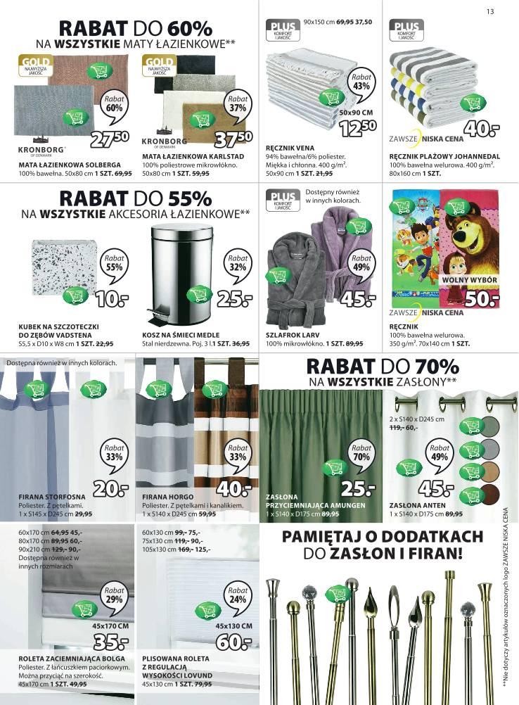 Gazetka promocyjna Jysk str. 13