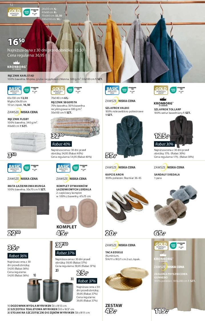 Gazetka promocyjna Jysk str. 12