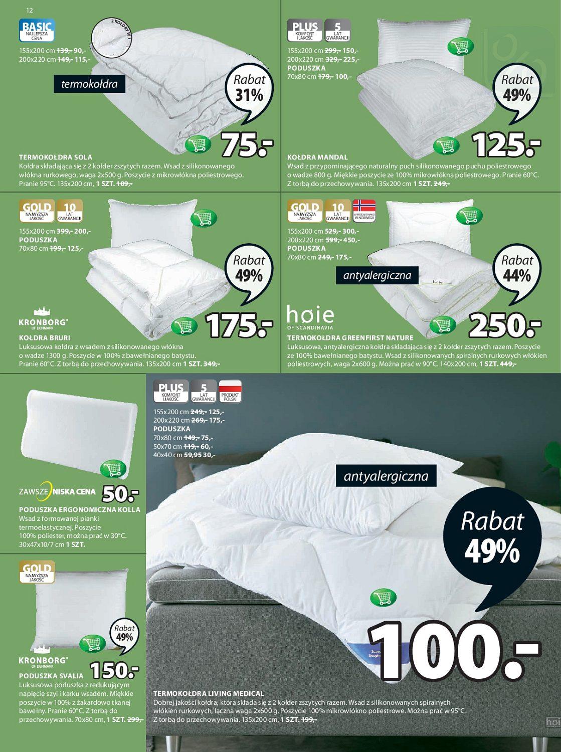 Gazetka promocyjna Jysk str. 12