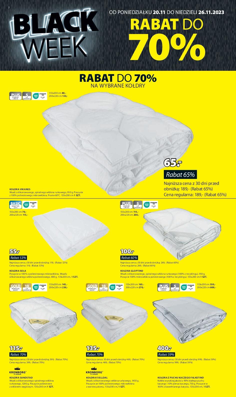 Gazetka promocyjna Jysk str. 2