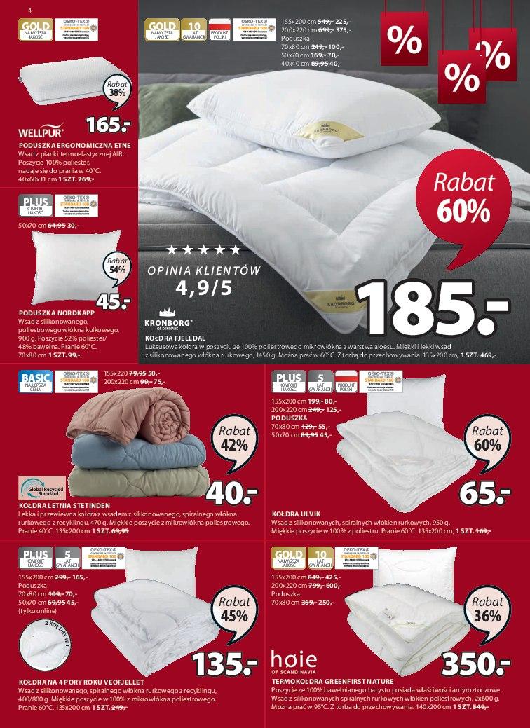 Gazetka promocyjna Jysk str. 4