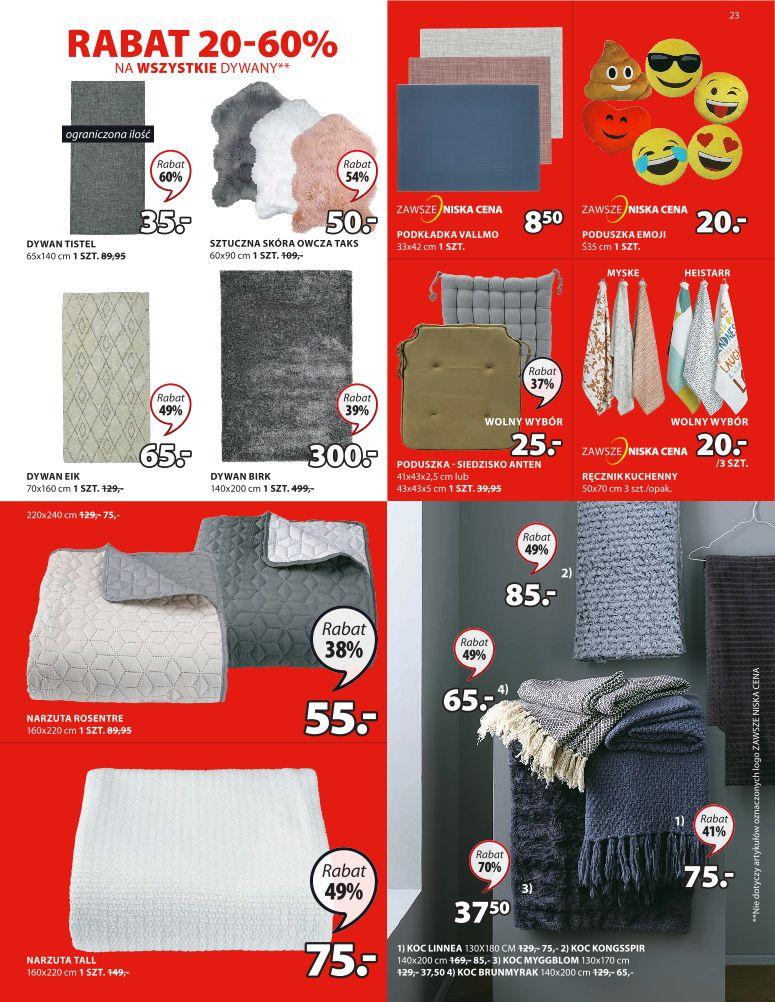 Gazetka promocyjna Jysk str. 23