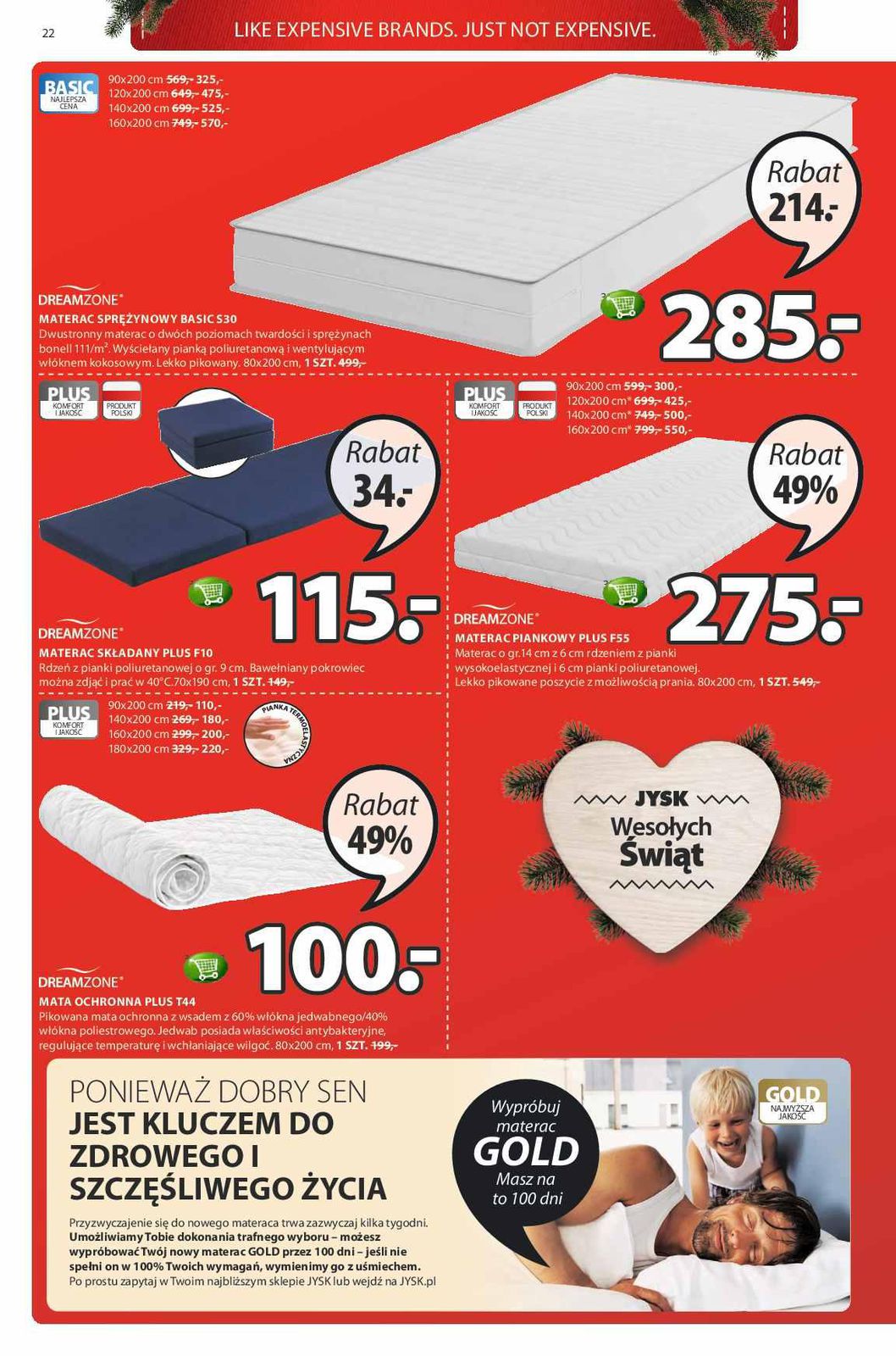 Gazetka promocyjna Jysk str. 22