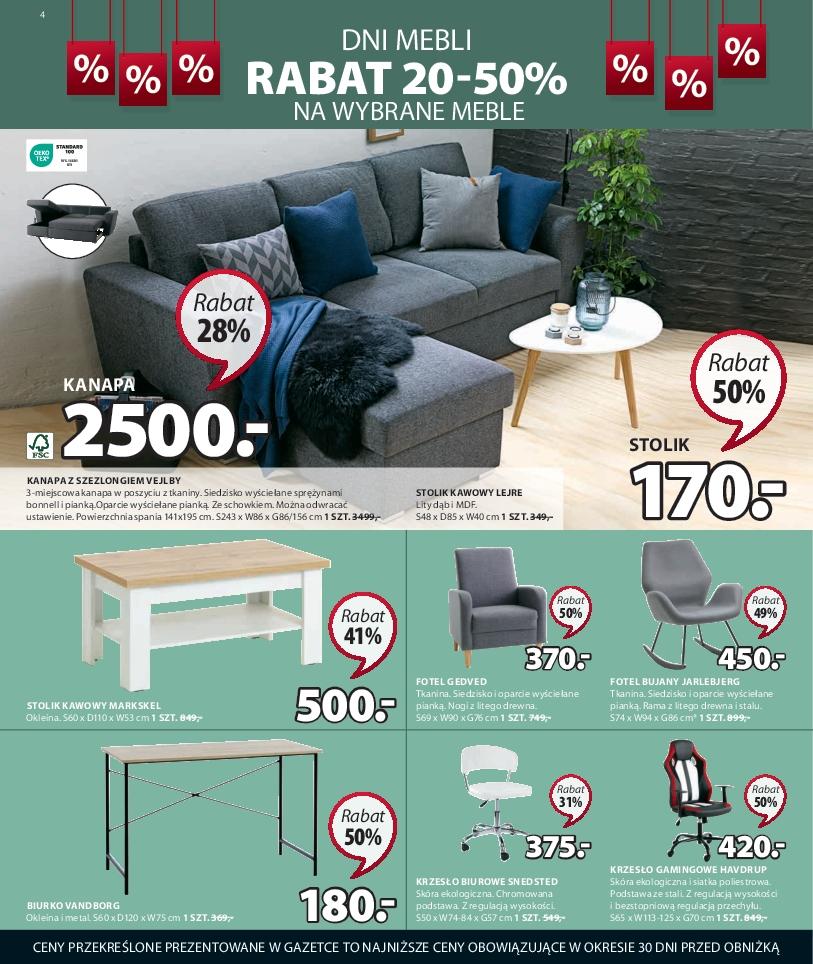 Gazetka promocyjna Jysk str. 4