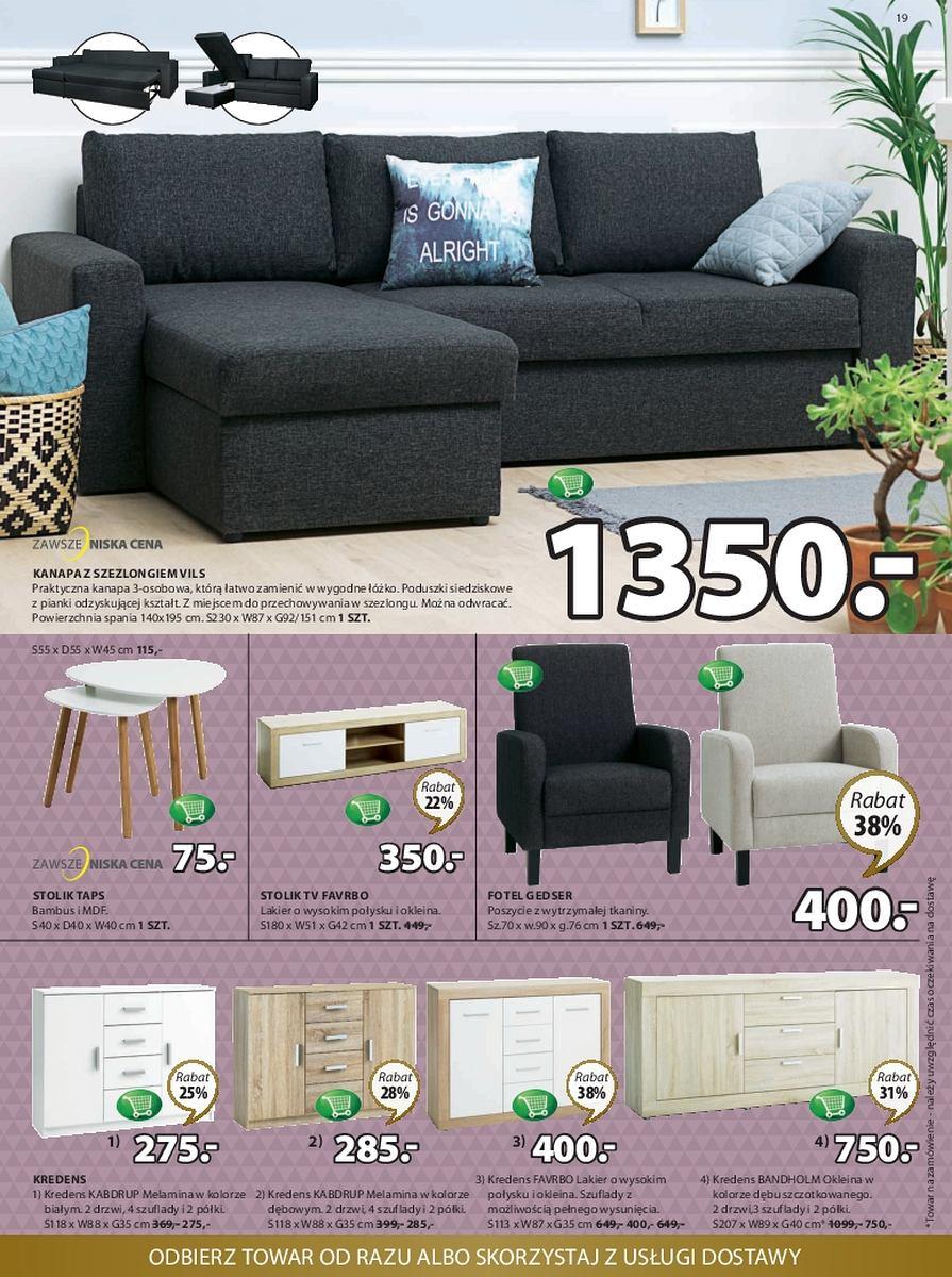 Gazetka promocyjna Jysk str. 19