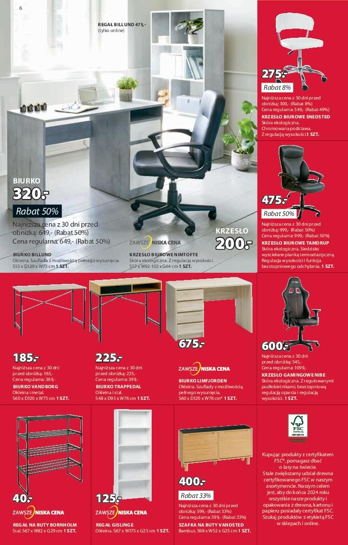 Gazetka promocyjna Jysk str. 6